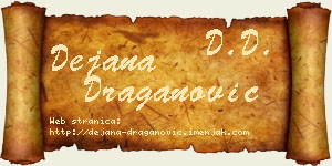 Dejana Draganović vizit kartica